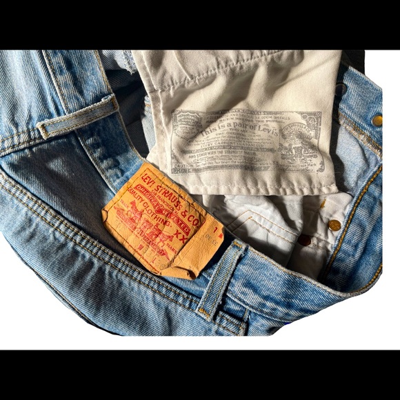 Authentic Vintage 501 Distressed Levi’s - Picture 3 of 3